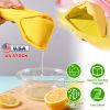 Effortless Hand Lemon Juicer with Sideways Pivot, Fold Flat Design