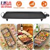 1400W Electric Non-Stick Grill Hot Plate for Table Top