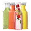 50Oz Carafes with Flip Top Lids - 4 Pack