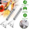 2 Pcs Stainless Steel Corn Cob Peeler Tool