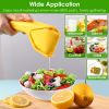 Effortless Hand Lemon Juicer with Sideways Pivot, Fold Flat Design