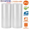 2 Rolls of Vacuum Sealer Bags, 10.82 inch x 49 ft