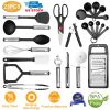 23Pcs Stainless Steel Kitchen Utensil Set