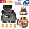 3Pcs/Set Non-stick Springform Cake Pan Leakproof 9"10"11" Bakeware Pan w/ Removable Bottom