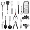 23Pcs Stainless Steel Kitchen Utensil Set