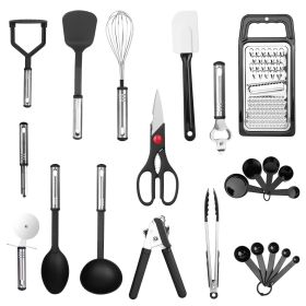 23Pcs Stainless Steel Kitchen Utensil Set
