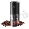 Cordless Electric Coffee Bean Grinder -Rechargeable Battery, 5 Levels With Removable Cup