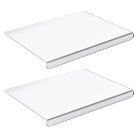 Clear Acrylic Kitchen Non-Slip Transparent Cutting Board with Counter Lip