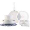17Pcs Nonstick Cookware Set Induction Kitchen Pots And Pans Set With Detachable Handles