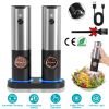 Electric Salt and Pepper Grinder, Rechargeable