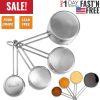 4Pcs Stainless Steel Measuring Utensils
