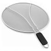 13in Stainless Steel Grease Splatter Screen w/ Resting Feet