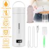 17Oz Stainless Steel Travel Electric Kettle with 4 Temperature Preset Modes