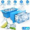 2 Pack Silicone Freezer Molds