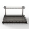2-Tier Pull Out Under Sink Organizer With Sliding Drawer, Tray is L-Shaped