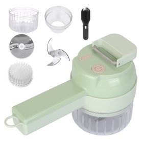 4 in 1 Handheld Electric Vegetable Food Processor, Rechargeable