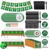 171 Pcs Baseball Themed Party Disposable Tableware & Decorations Set, Serves 24 Guests