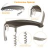5 Pcs Wine Accessories Kit w/ Corkscrew