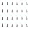 iMounTEK 24Pcs Stainless Steel Decorating Kit - Icing Tips, Pastry Bags, Disposable Couplers & Storage Case