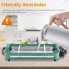 1500W - 2 in 1 Electric Indoor Grill  with Removable Plate 5 Temperature Control 3 Small Trays Dishwasher Safe