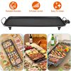 Electric Non-Stick BBQ Griddle
