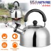 2.1Quarts Stainless Steel Whistling Tea Kettle with Insulated Handle