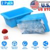2 Pack Silicone Freezer Molds
