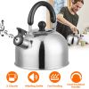 2.1Quarts Stainless Steel Whistling Tea Kettle with Insulated Handle