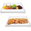 Clear Acrylic Kitchen Non-Slip Transparent Cutting Board with Counter Lip