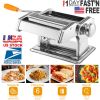 Stainless Steel Pasta Maker Roller Machine, 9 Thickness Settings