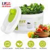 3 L Salad Spinner/Drainer - Hand Cranking Vegetable Dryer with Lid