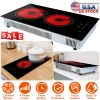 Dual Induction Burners Electric Cooktop 110V