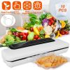 Electric Food Vacuum Sealer Machine w/ 10 Bags