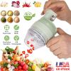 4 in 1 Handheld Electric Vegetable Food Processor, Rechargeable