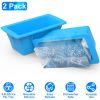 2 Pack Silicone Freezer Molds