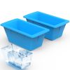 2 Pack Silicone Freezer Molds