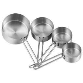 4Pcs Stainless Steel Measuring Utensils