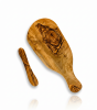 Mediterranean Olive Wood Bread & Butter Set