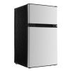 3.2 Cu.Ft Mini Fridge with Freezer, Two Door and Adjustable Temperature