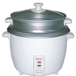 Brentwood 5 Cup Rice Cooker with Steamer, Non-Stick