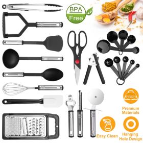 23Pc Stainless Steel Kitchen Utensil Set