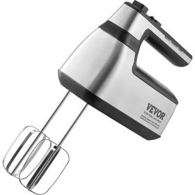 VEVOR Cordless Electric Hand Mixer with Turbo & Storage Bag