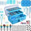 236 pcs Cake Decorating Tools Supplies Kit with Storage Case