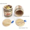 Yakimoto 2-Pack Mini Wood Canisters Set