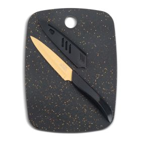 2-Piece Bar Board with Knife Set