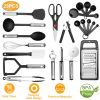 23Pcs Stainless Steel Kitchen Utensil Set