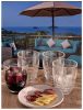 Set of 4 DOF (15oz) Swirl Acrylic Glasses Drinkware Set