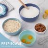 8 Piece Nesting Mixing Bowl with Lids Set