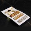 (Set of 2) Fine China Taco Platter, Stackable