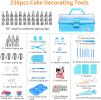236 pcs Cake Decorating Tools Supplies Kit with Storage Case